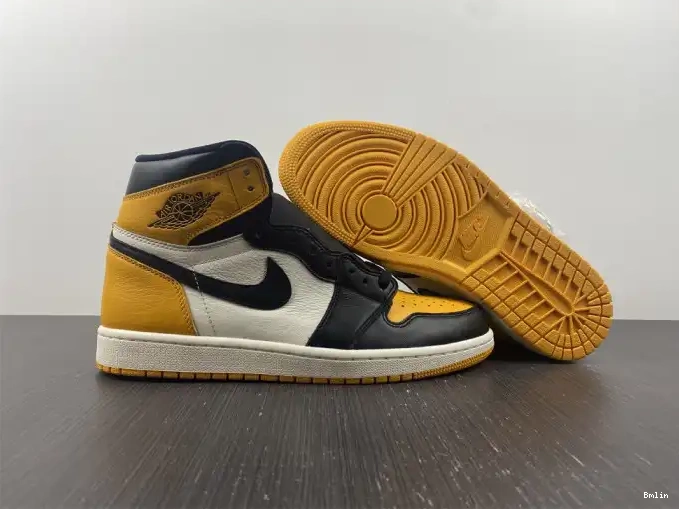 Bmlin Shoes Air Toe 555088-711 1 Jordan Yellow OG High 0609